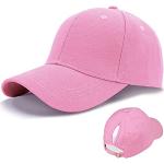 Rosa Snapback-Caps mit Klettverschluss für Damen Einheitsgröße für Festivals für den für den Sommer 