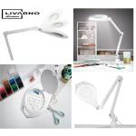Weiße Livarno Lux Lupenleuchten & Lupenlampen aus Kunststoff 