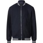 Marineblaue Livergy Stehkragen College-Jacken aus Polyester für Herren Größe XXL 