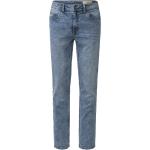 Hellblaue Livergy Slim Fit Jeans aus Baumwolle für Herren 