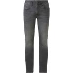 Graue Livergy Slim Fit Jeans aus Baumwolle für Herren 