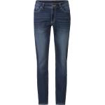 Dunkelblaue Livergy Slim Fit Jeans aus Baumwolle für Herren Übergrößen 