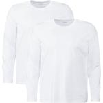 Weiße Langärmelige Livergy T-Shirts aus Baumwolle für Herren Größe XXL 2-teilig 