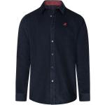 Marineblaue Bestickte Livergy Nachhaltige Kentkragen Hemden mit Kent-Kragen aus Baumwolle für Herren Größe L 