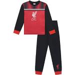 Rote FC Liverpool Kinderschlafanzüge & Kinderpyjamas aus Baumwolle für Jungen 