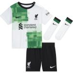 Liverpool FC 2023/24 Away dreiteiliges Nike Dri-FIT-Set für Babys und Kleinkinder - Weiß
