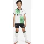 Liverpool FC 2023/24 Away dreiteiliges Nike Dri-FIT-Set für jüngere Kinder - Weiß
