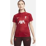 Rote Nike Academy FC Liverpool T-Shirts für Damen Größe M 