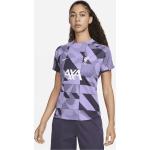 Lila Nike Academy FC Liverpool T-Shirts für Damen Größe M 