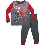 Bunte FC Liverpool Kinderschlafanzüge & Kinderpyjamas mit Vogel-Motiv für Jungen Größe 104 