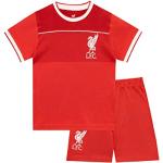 Rote FC Liverpool Kinderschlafanzüge & Kinderpyjamas für Jungen Größe 122 