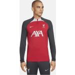 Rote Nike Dri-Fit FC Liverpool T-Shirts für Herren Größe XXL 