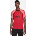 Rote Nike Dri-Fit FC Liverpool T-Shirts für Herren Größe 3 XL für den für den Sommer 