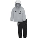 Liverpool FC Strike Nike Dri-FIT Trainingsanzug mit Kapuze für Babys/Kleinkinder - Grau