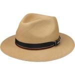 Geflochtene Stetson Panamahüte aus Stroh für Herren Größe XL für den für den Frühling 