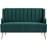 Grüne Zweisitzer-Sofas Breite 100-150cm günstig online kaufen