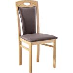 Hellbraune Rustikale Holzstühle aus Massivholz Breite 100-150cm, Höhe 100-150cm, Tiefe 0-50cm 