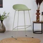 Reduzierte Olivgrüne Moderne Barhocker & Barstühle aus Kunststoff 