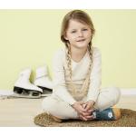 Melierte Living Crafts Nachhaltige Lange Kinderunterhosen aus Baumwolle Größe 134 