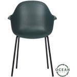 Schwarze Moderne Gartenstühle Metall aus Metall mit Armlehne Breite 50-100cm, Höhe 50-100cm, Tiefe 50-100cm 