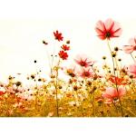 Reduzierte Rosa Blumenmuster Vlies-Fototapeten aus Papier UV-beständig 