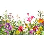 Rosa Blumenmuster Vlies-Fototapeten aus Papier UV-beständig 