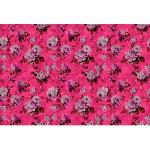 Pinke Blumenmuster Rosen-Fototapeten aus Papier UV-beständig 