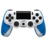 LIZARD SKINS Sticker für Playstation 4 Controller (Grip Polar Blue), Zubehör PS4, Blau