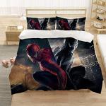Spiderman Bettwäsche Sets & Bettwäsche Garnituren mit Reißverschluss aus Stoff 