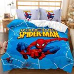 Spiderman Bettwäsche Sets & Bettwäsche Garnituren mit Reißverschluss aus Stoff 135x200 