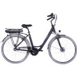 LLOBE 28' City-E-Bike Metropolitan Joy 36V/10 Ah (Laufradgröße: 28 Zoll, Rahmenhöhe: 50 cm, Unisex-Rad, 360 Wh, Schwarz)