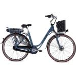 LLobe E-Bike »BlueMotion 3.0, 13Ah«, 7 Gang Shimano, Nabenschaltung, Frontmotor 250 W, blau