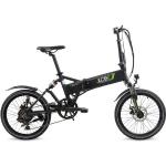 LLobe E-Bike »City III schwarz«, 7 Gang Shimano, Kettenschaltung, Heckmotor 250 W, schwarz