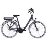 E-Bike LLOBE "Metropolitan JOYschwarz 10 Ah" E-Bikes schwarz (matt schwarz) Elektro-Cityräder