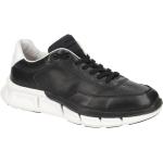 Reduzierte Schwarze Lloyd Runde Low Sneaker mit Schnürsenkel in Normalweite aus Glattleder mit herausnehmbarem Fußbett für Herren 
