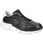 Reduzierte Schwarze Lloyd Runde Low Sneaker mit Schnürsenkel in Normalweite aus Glattleder mit herausnehmbarem Fußbett für Herren Größe 43 