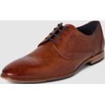 Beige Business Lloyd Galant Derby Schuhe mit Schnürsenkel aus Leder für Herren Größe 44,5 