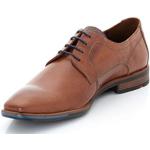 Reduzierte Graue Business Lloyd Derby Schuhe mit Schnürsenkel in Breitweite aus Glattleder für Herren Größe 42,5 