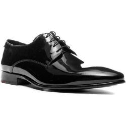 LLOYD Herren Schuhe Derby Jerez, Lackleder, schwarz