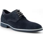 Blaue Business Lloyd Derby Schuhe mit Schnürsenkel aus Nubukleder Leicht für Herren 
