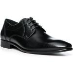 Schwarze Business Lloyd Manon Derby Schuhe mit Schnürsenkel aus Kalbsleder für Herren Größe 15 