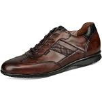 Braune Business Lloyd Low Sneaker mit Schnürsenkel aus Glattleder für Herren Größe 46 