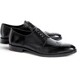 Schwarze Business Lloyd Dandy Schuhe mit Schnürsenkel aus Leder für Herren 