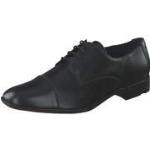 Reduzierte Schwarze Business Lloyd Derby Schuhe mit Schnürsenkel aus Leder für Herren Größe 40,5 