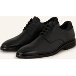 Schwarze Business Lloyd Derby Schuhe mit Schnürsenkel aus Leder leicht für Herren Größe 41 