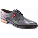 Dunkelblaue Business Lloyd Derby Schuhe mit Schnürsenkel aus Leder für Herren 