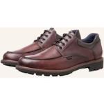 Braune Business Lloyd Gore Tex Derby Schuhe mit Schnürsenkel aus Rindsleder wasserdicht für Herren Größe 46,5 