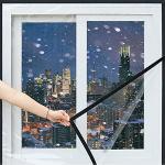 90x145cm,Thermofolie Fenster Gegen Kälte,PVC Fenster Isolierung