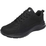 Schwarze Haicom Orthopädische Schuhe aus Veloursleder leicht für Damen Größe 42,5 