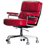 Vitra Lobby Chair ES 104 Loungestühle aus Leder mit Armlehne 